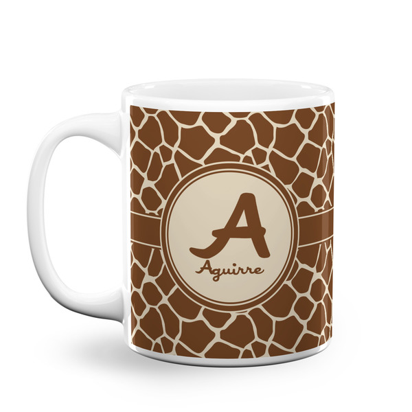 Custom Giraffe Print Coffee Mug (Personalized)