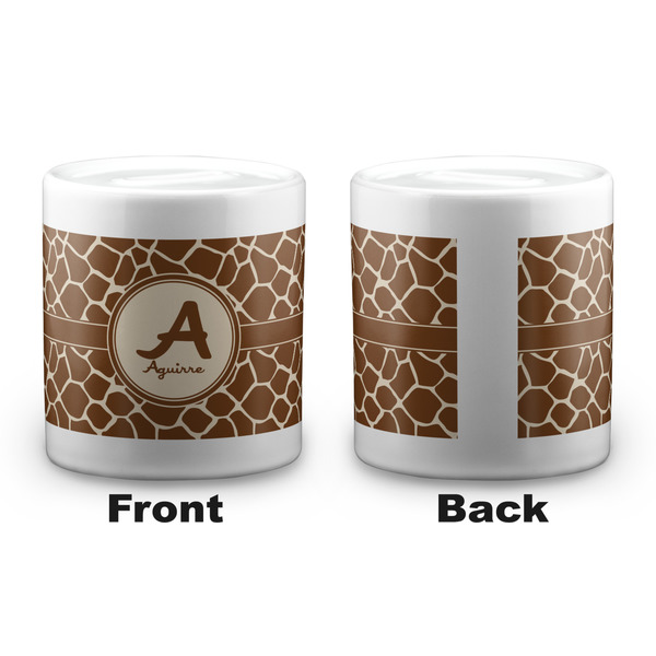 Giraffe Print Coin Bank - Apvl