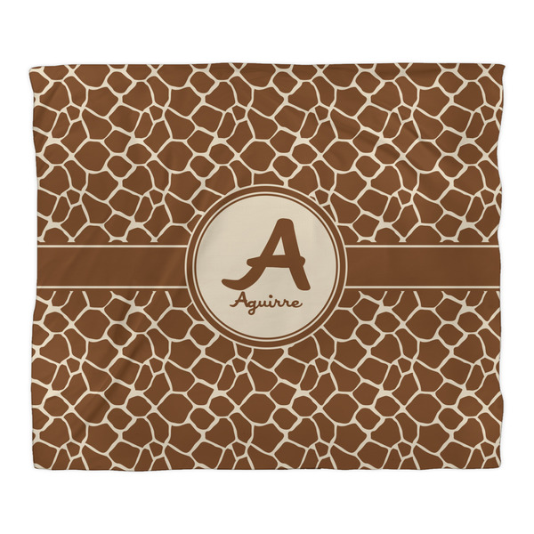 Giraffe Print Comforter - King - Front