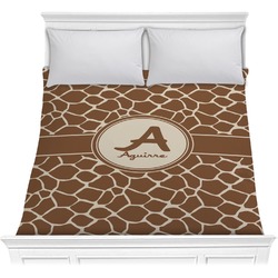 Giraffe Print Comforter - Full / Queen (Personalized)