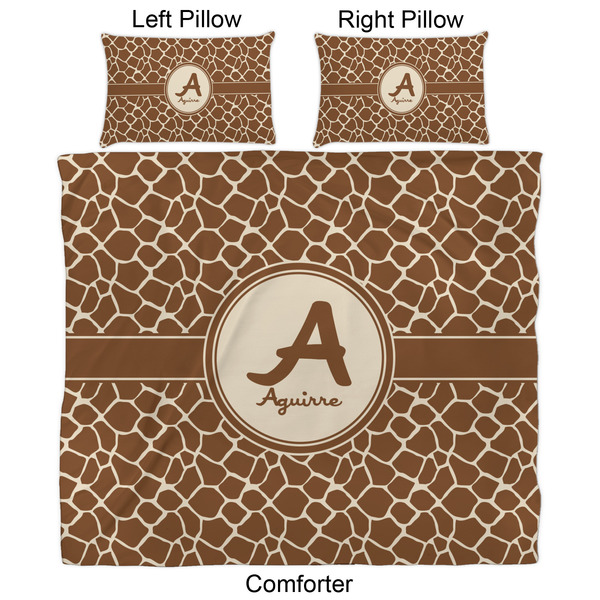 Giraffe Print Comforter Set - King - Approval