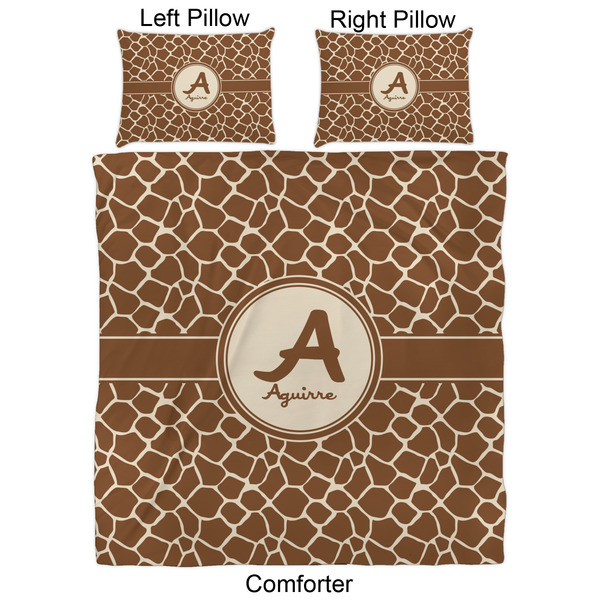 Giraffe Print Comforter Set - Queen - Approval