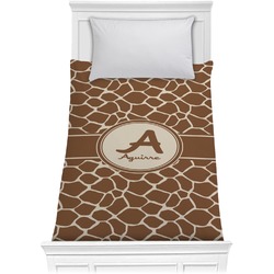 Giraffe Print Comforter - Twin XL (Personalized)