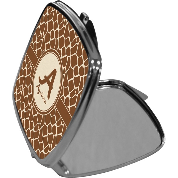 Giraffe Print Compact Mirror (Side View)