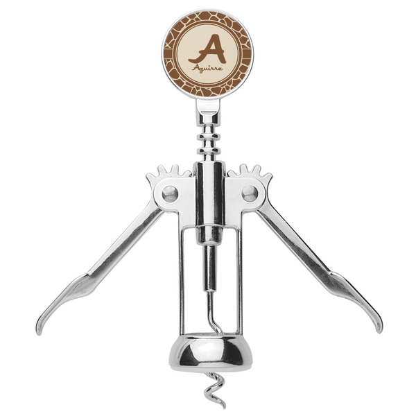 Giraffe Print Corkscrew - Alt