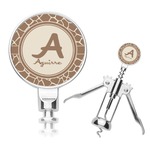 Giraffe Print Corkscrew (Personalized)