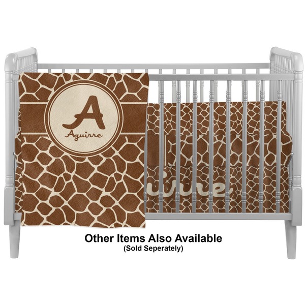 Giraffe Print Crib - Profile Sold Seperately