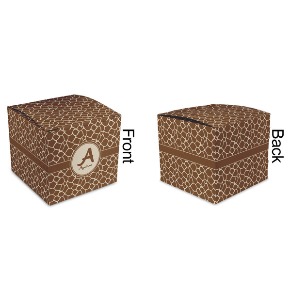 Giraffe Print Cubic Gift Box - Approval