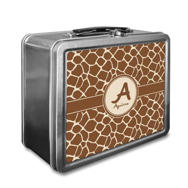 Custom Giraffe Print Lunch Box (Personalized)