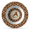Giraffe Print Plastic Bowl - Microwave Safe - Composite Polymer (Personalized)