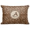 Giraffe Print Decorative Baby Pillowcase - 16"x12" (Personalized)