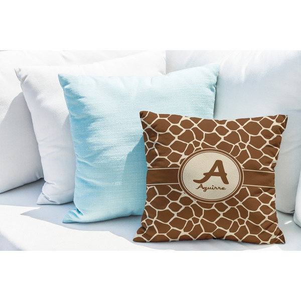 Giraffe Print Decorative Pillow Case - LIFESTYLE 2