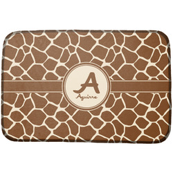 Giraffe Print Dish Drying Mat (Personalized)