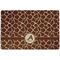 Giraffe Print Dog Food Mat w/ Name and Initial