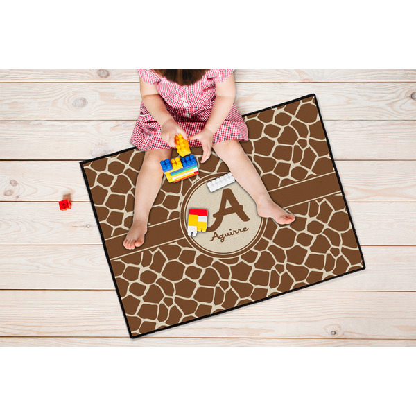 Giraffe Print Door Mats - LIFESTYLE kid