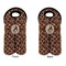 Giraffe Print Double Wine Tote - APPROVAL (new)
