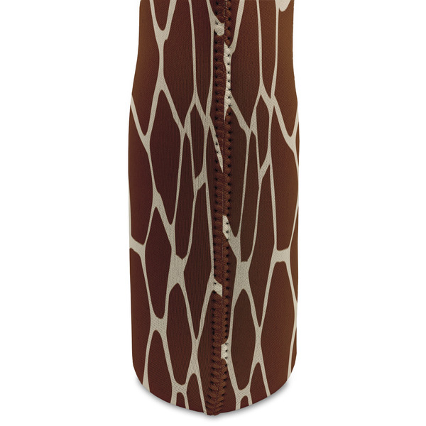 Giraffe Print Double Wine Tote - DETAIL 2 (new)