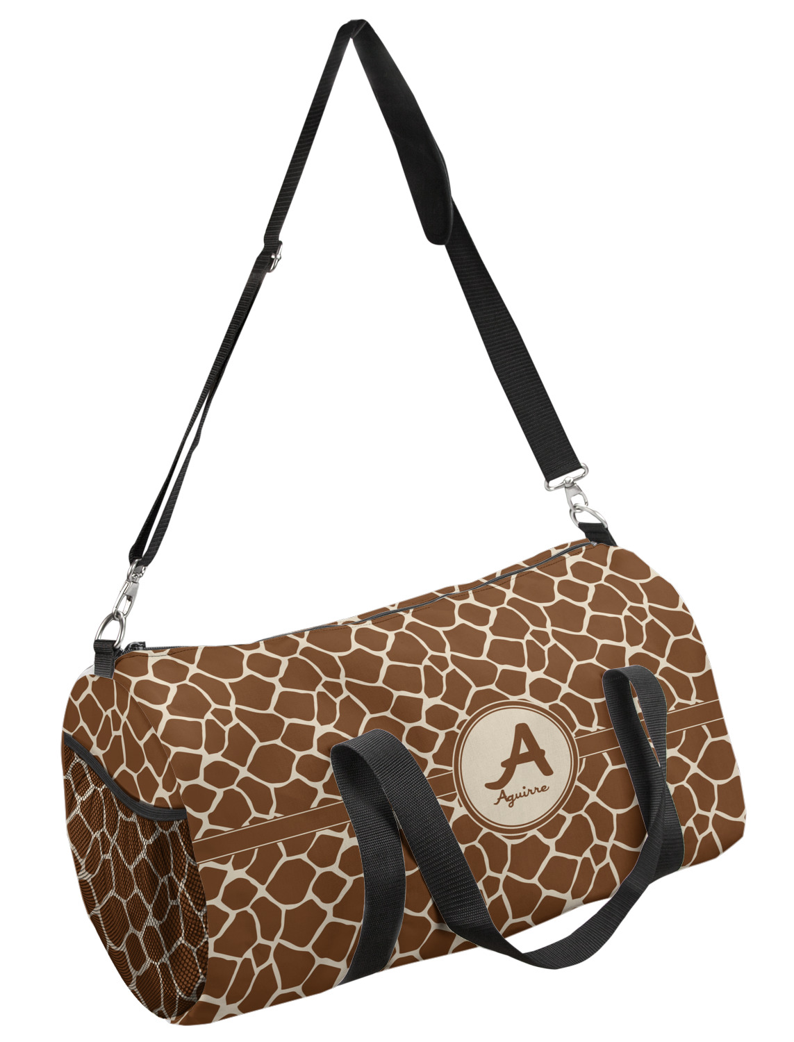 Giraffe Print Duffel Bag Large (Personalized) YouCustomizeIt