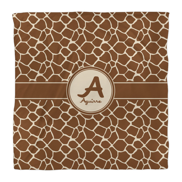 Giraffe Print Duvet Cover - Queen - Front