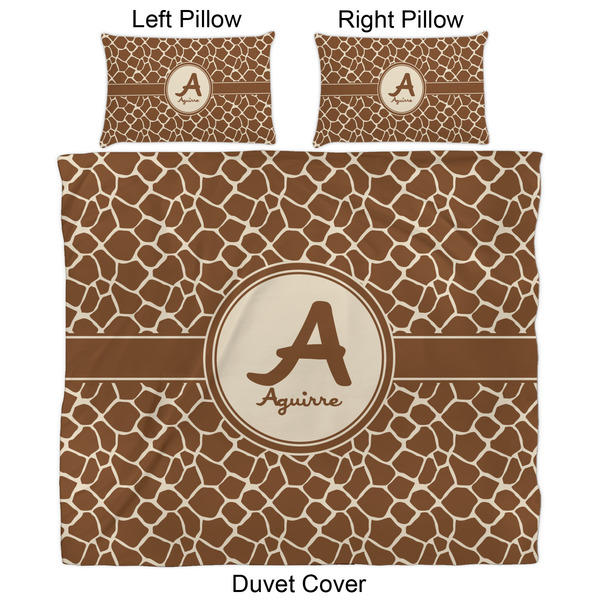 Giraffe Print Duvet Cover Set - King - Approval