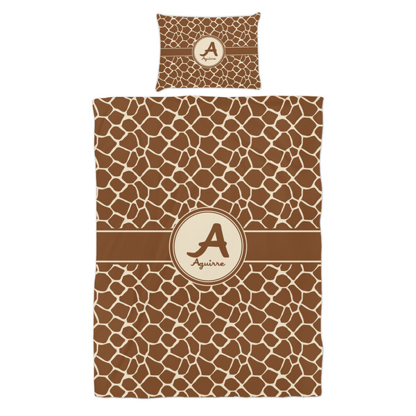 Giraffe Print Duvet Cover Set - Twin - Alt Approval