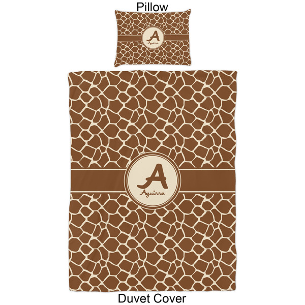 Giraffe Print Duvet Cover Set - Twin - Approval