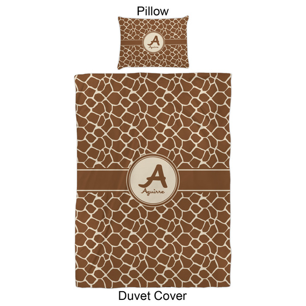 Giraffe Print Duvet Cover Set - Twin XL - Approval