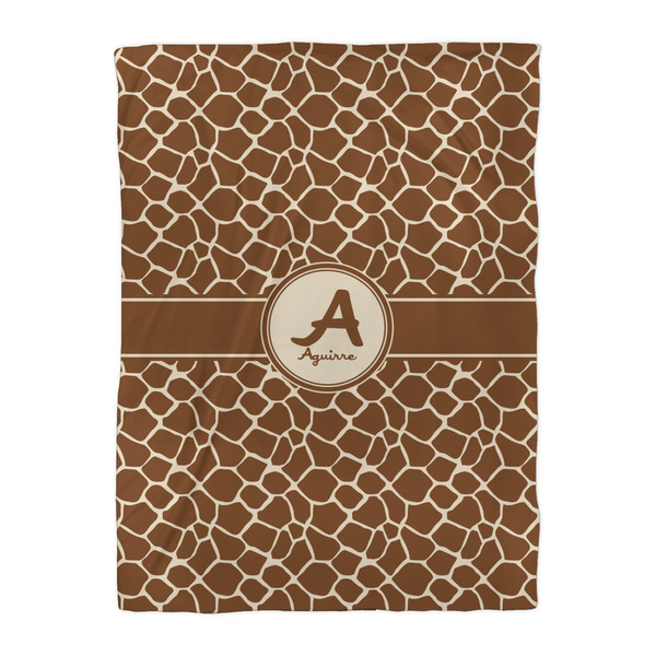 Giraffe Print Duvet Cover - Twin XL - Front