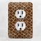Giraffe Print Electric Outlet Plate - LIFESTYLE