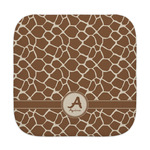 Giraffe Print Face Towel (Personalized)