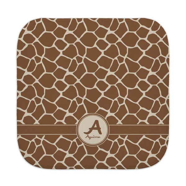 Custom Giraffe Print Face Towel (Personalized)