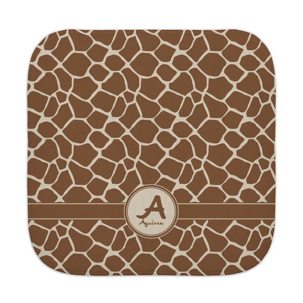 Custom Giraffe Print Face Towel (Personalized)
