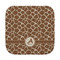 Giraffe Print Face Cloth-Rounded Corners
