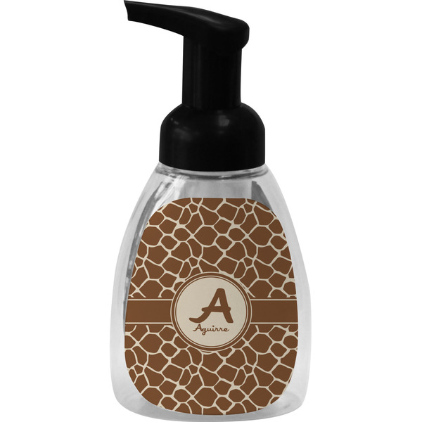 Giraffe Print Foam Soap Bottle