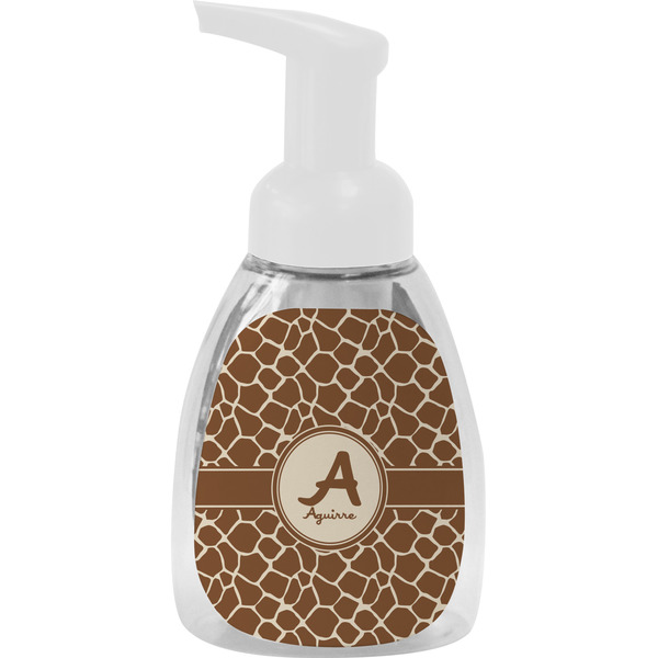 Custom Giraffe Print Foam Soap Bottle (Personalized)