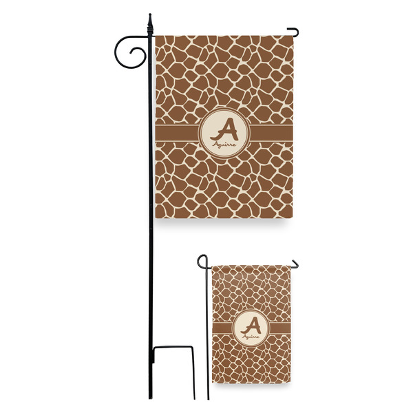 Giraffe Print Garden Flag - PARENT/MAIN