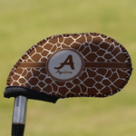 Giraffe Print Golf Club Iron Cover (Personalized)