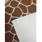 Giraffe Print Golf Towel - Detail