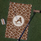 Giraffe Print Golf Towel Gift Set (Personalized)