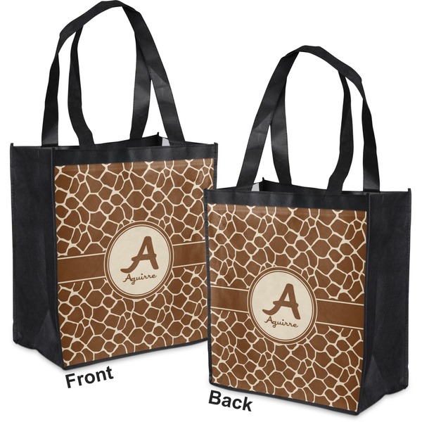 Giraffe Print Grocery Bag - Apvl