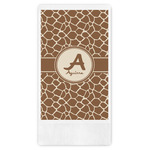 Giraffe Print Guest Towels - Full Color (Personalized)