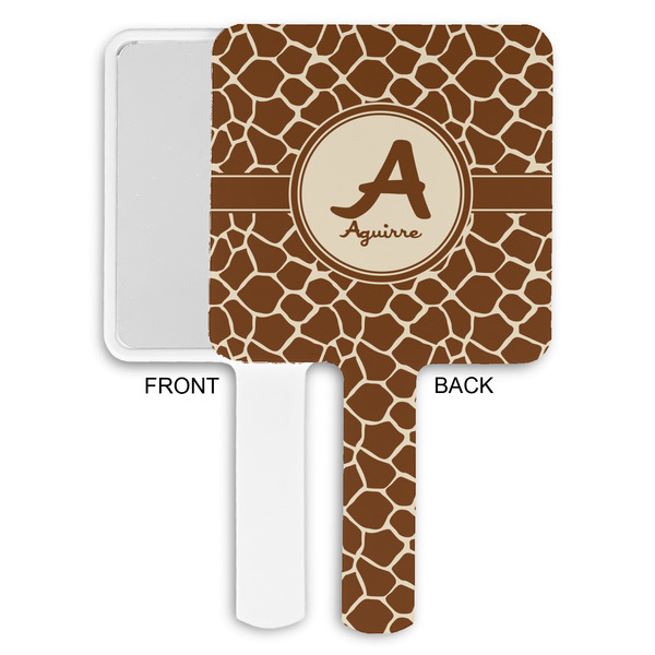 Giraffe Print Hand Mirrors - Approval