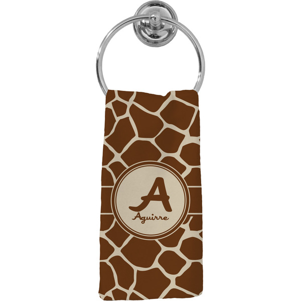Custom Giraffe Print Hand Towel - Full Print (Personalized)