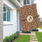 Giraffe Print House Flags - Double Sided - LIFESTYLE