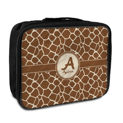 Giraffe Print Insulated Lunch Bag (Personalized)