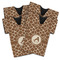 Giraffe Print Jersey Bottle Cooler - Set of 4 (Personalized)
