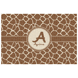Giraffe Print Jigsaw Puzzle - 1000-piece (Personalized)