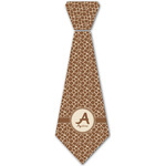 Giraffe Print Iron On Tie - 4 Sizes w/ Name and Initial
