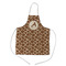 Giraffe Print Kid's Apron w/ Name and Initial