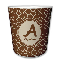 Giraffe Print Plastic Tumbler 6oz (Personalized)